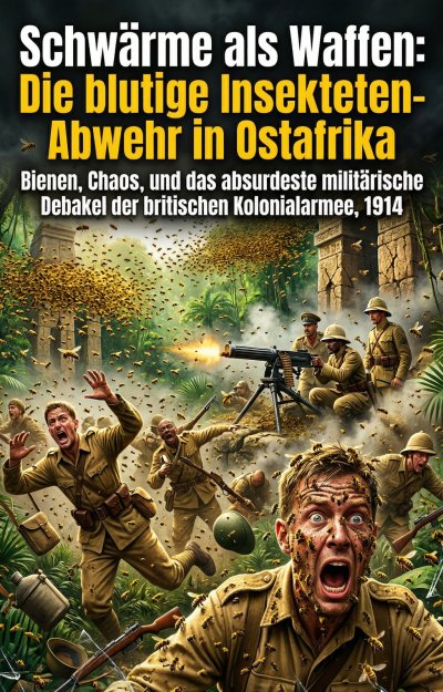 'Cover von Schwärme als Waffen: Die blutige Insekten-Abwehr in Ostafrika'-Cover