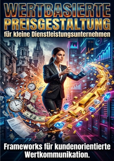 'Cover von Wertbasierte Preisgestaltung für kleine Dienstleistungsunternehmen'-Cover