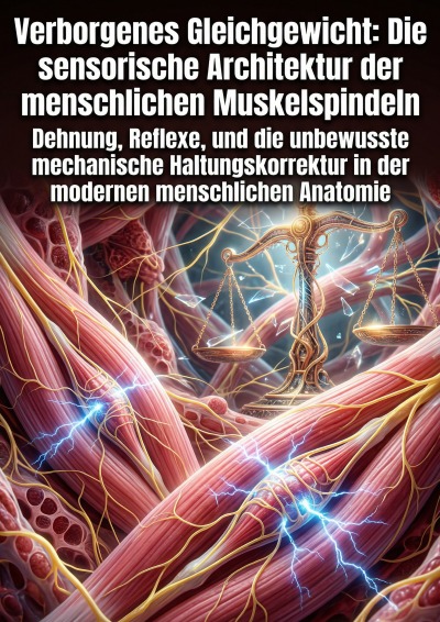 'Cover von Verborgenes Gleichgewicht: Die sensorische Architektur der menschlichen Muskelspindeln'-Cover