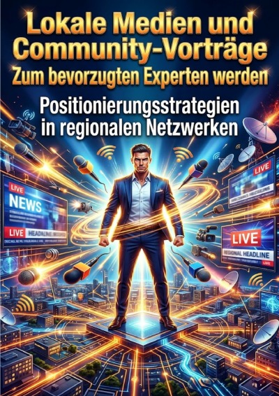 'Cover von Lokale Medien und Community-Vorträge: Zum bevorzugten Experten werden'-Cover