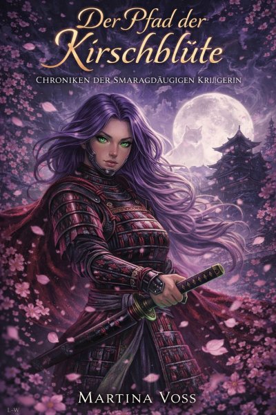 'Cover von Der Pfad der Kirschblüte – Chroniken der smaragdäugigen Kriegerin'-Cover
