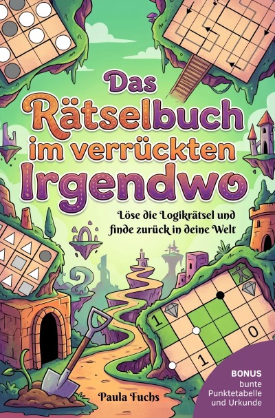 'Cover von Das Rätselbuch im verrückten Irgendwo'-Cover