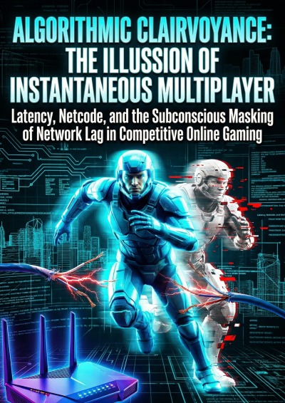 'Cover von Algorithmic Clairvoyance: The Illusion of Instantaneous Multiplayer'-Cover