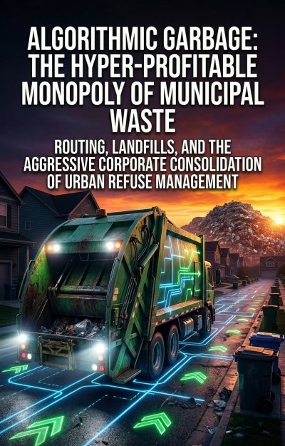 'Cover von Algorithmic Garbage: The Hyper-Profitable Monopoly of Municipal Waste'-Cover