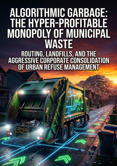 'Cover von Algorithmic Garbage: The Hyper-Profitable Monopoly of Municipal Waste'-Cover