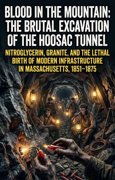 'Cover von Blood in the Mountain: The Brutal Excavation of the Hoosac Tunnel'-Cover