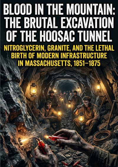 'Cover von Blood in the Mountain: The Brutal Excavation of the Hoosac Tunnel'-Cover