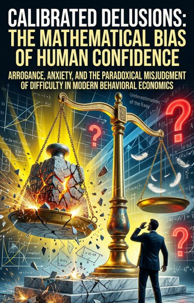'Cover von Calibrated Delusions: The Mathematical Bias of Human Confidence'-Cover