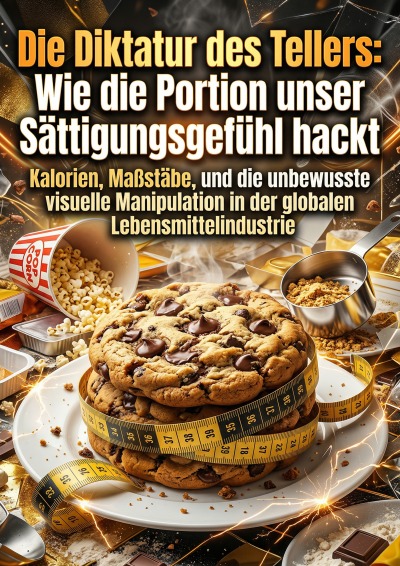 'Cover von Die Diktatur des Tellers: Wie die Portion unser Sättigungsgefühl hackt'-Cover