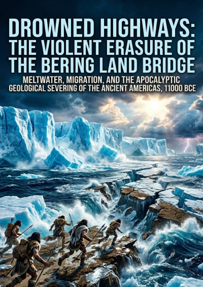 'Cover von Drowned Highways: The Violent Erasure of the Bering Land Bridge'-Cover