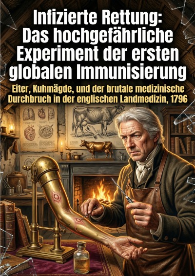 'Cover von Infizierte Rettung: Das hochgefährliche Experiment der ersten globalen Immunisierung'-Cover