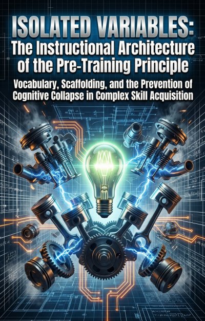 'Cover von Isolated Variables: The Instructional Architecture of the Pre-Training Principle'-Cover