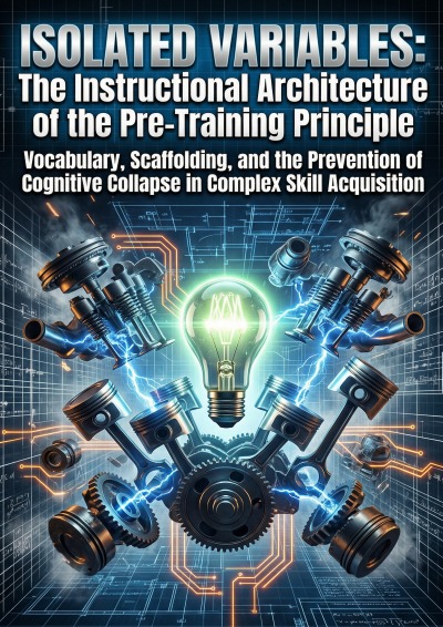 'Cover von Isolated Variables: The Instructional Architecture of the Pre-Training Principle'-Cover