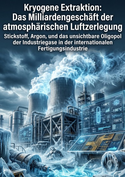 'Cover von Kryogene Extraktion: Das Milliardengeschäft der atmosphärischen Luftzerlegung'-Cover