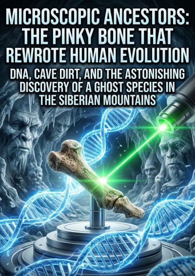 'Cover von Microscopic Ancestors: The Pinky Bone That Rewrote Human Evolution'-Cover