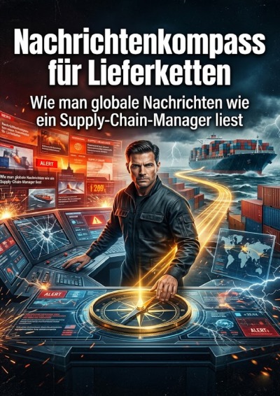 'Cover von Nachrichtenkompass für Lieferketten'-Cover
