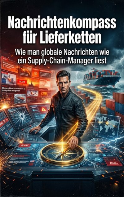 'Cover von Nachrichtenkompass für Lieferketten'-Cover