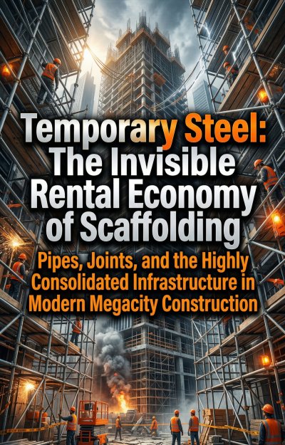 'Cover von Temporary Steel: The Invisible Rental Economy of Scaffolding'-Cover