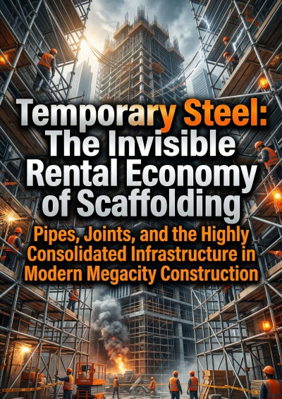 'Cover von Temporary Steel: The Invisible Rental Economy of Scaffolding'-Cover