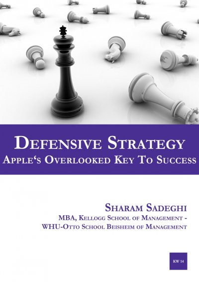 'Cover von Defensive Strategy – Apple’s Overlooked Key to Success'-Cover