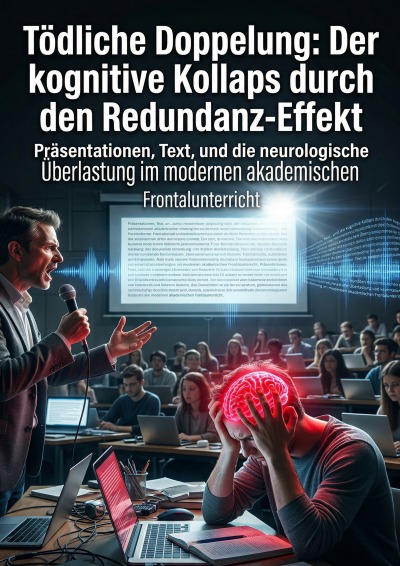 'Cover von Tödliche Doppelung: Der kognitive Kollaps durch den Redundanz-Effekt'-Cover