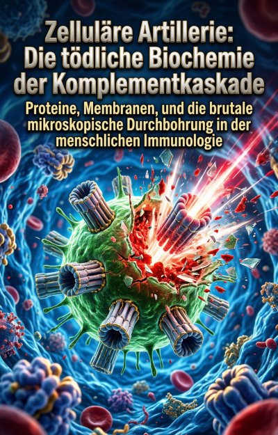 'Cover von Zelluläre Artillerie: Die tödliche Biochemie der Komplementkaskade'-Cover