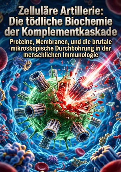 'Cover von Zelluläre Artillerie: Die tödliche Biochemie der Komplementkaskade'-Cover