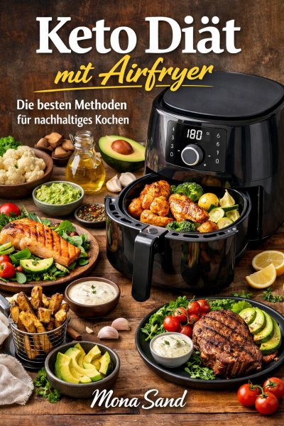 'Cover von Keto Diät mit Airfryer'-Cover