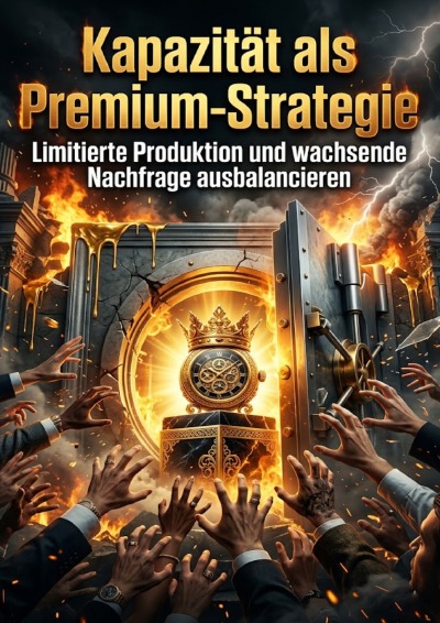 'Cover von Kapazität als Premium-Strategie'-Cover