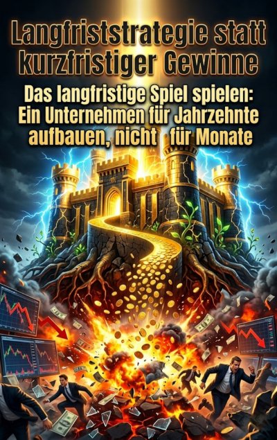'Cover von Langfriststrategie statt kurzfristiger Gewinne'-Cover