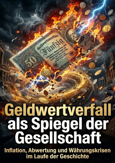 'Cover von Geldwertverfall als Spiegel der Gesellschaft'-Cover