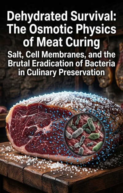 'Cover von Dehydrated Survival: The Osmotic Physics of Meat Curing'-Cover