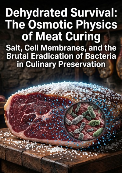 'Cover von Dehydrated Survival: The Osmotic Physics of Meat Curing'-Cover