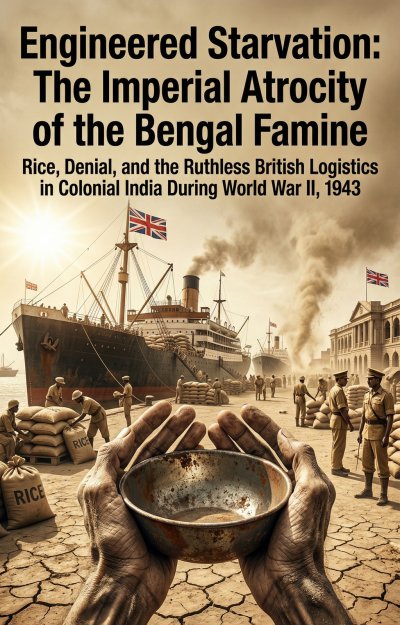 'Cover von Engineered Starvation: The Imperial Atrocity of the Bengal Famine'-Cover