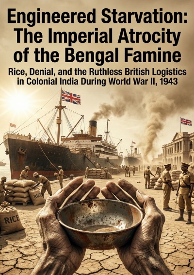 'Cover von Engineered Starvation: The Imperial Atrocity of the Bengal Famine'-Cover