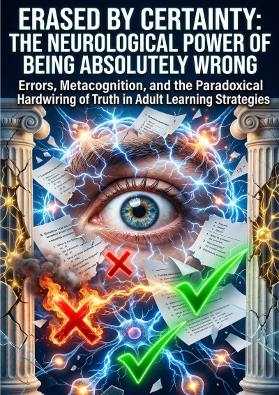 'Cover von Erased by Certainty: The Neurological Power of Being Absolutely Wrong'-Cover