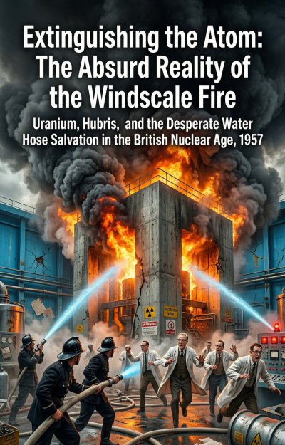 'Cover von Extinguishing the Atom: The Absurd Reality of the Windscale Fire'-Cover