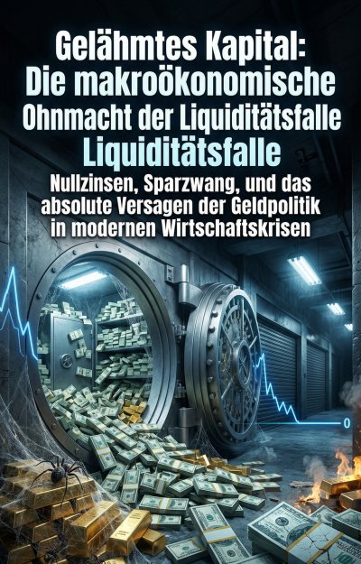 'Cover von Gelähmtes Kapital: Die makroökonomische Ohnmacht der Liquiditätsfalle'-Cover