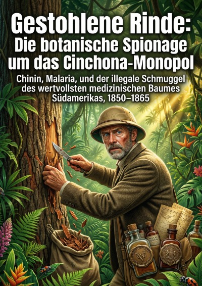 'Cover von Gestohlene Rinde: Die botanische Spionage um das Cinchona-Monopol'-Cover