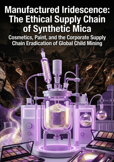 'Cover von Manufactured Iridescence: The Ethical Supply Chain of Synthetic Mica'-Cover