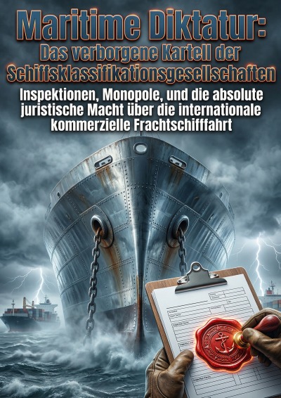'Cover von Maritime Diktatur: Das verborgene Kartell der Schiffsklassifikationsgesellschaften'-Cover