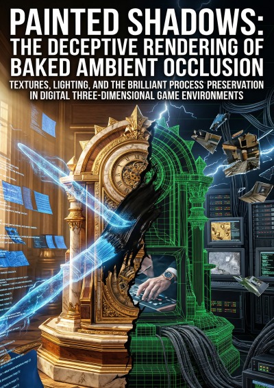 'Cover von Painted Shadows: The Deceptive Rendering of Baked Ambient Occlusion'-Cover