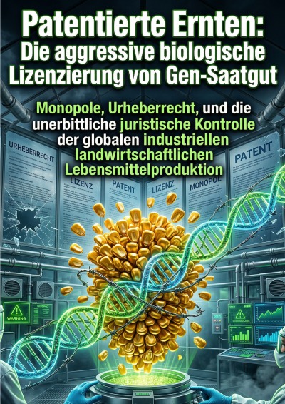 'Cover von Patentierte Ernten: Die aggressive biologische Lizenzierung von Gen-Saatgut'-Cover