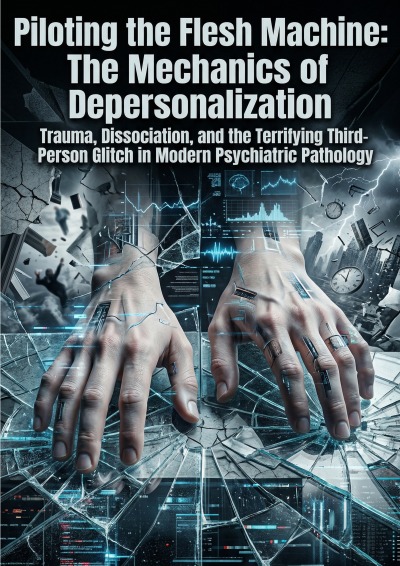 'Cover von Piloting the Flesh Machine: The Mechanics of Depersonalization'-Cover
