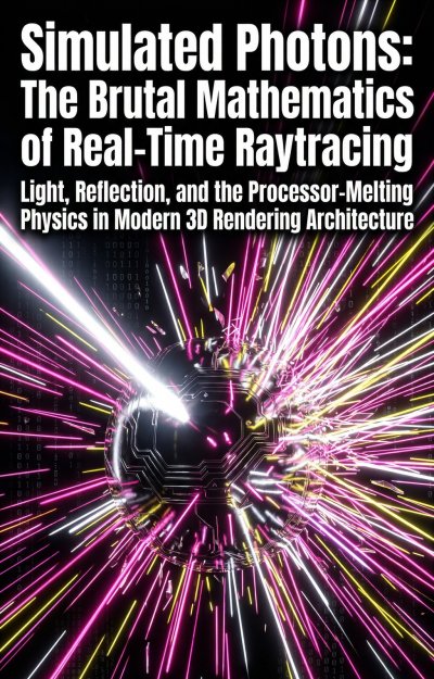 'Cover von Simulated Photons: The Brutal Mathematics of Real-Time Raytracing'-Cover