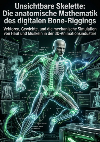 'Cover von Unsichtbare Skelette: Die anatomische Mathematik des digitalen Bone-Riggings'-Cover