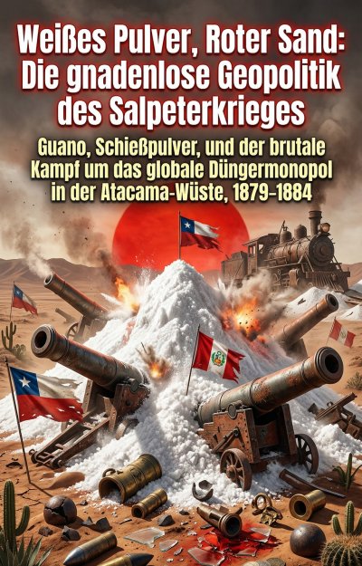 'Cover von Weißes Pulver, Roter Sand: Die gnadenlose Geopolitik des Salpeterkrieges'-Cover