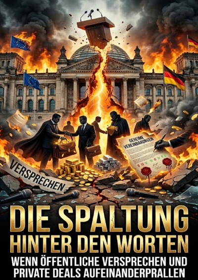 'Cover von Die Spaltung hinter den Worten'-Cover