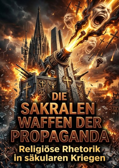'Cover von Die sakralen Waffen der Propaganda'-Cover