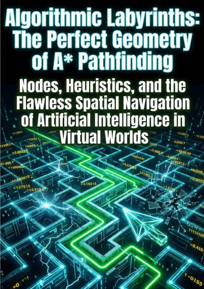 'Cover von Algorithmic Labyrinths: The Perfect Geometry of A* Pathfinding'-Cover
